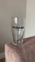 Husband Est. Year Pint Glass