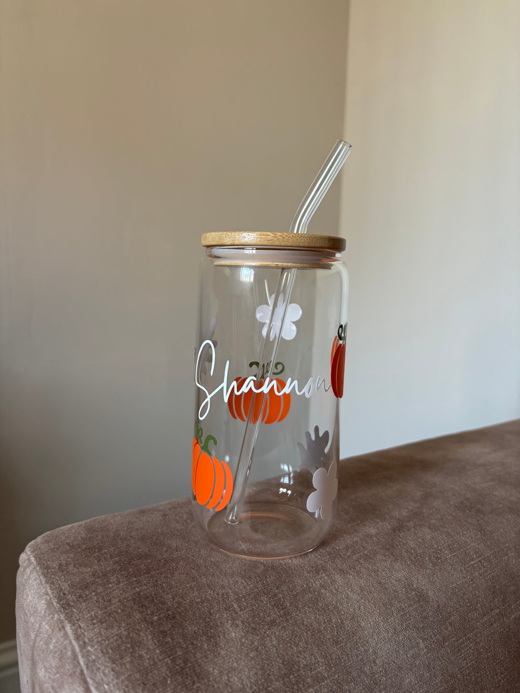 Personalised Pumpkin Patch Cup