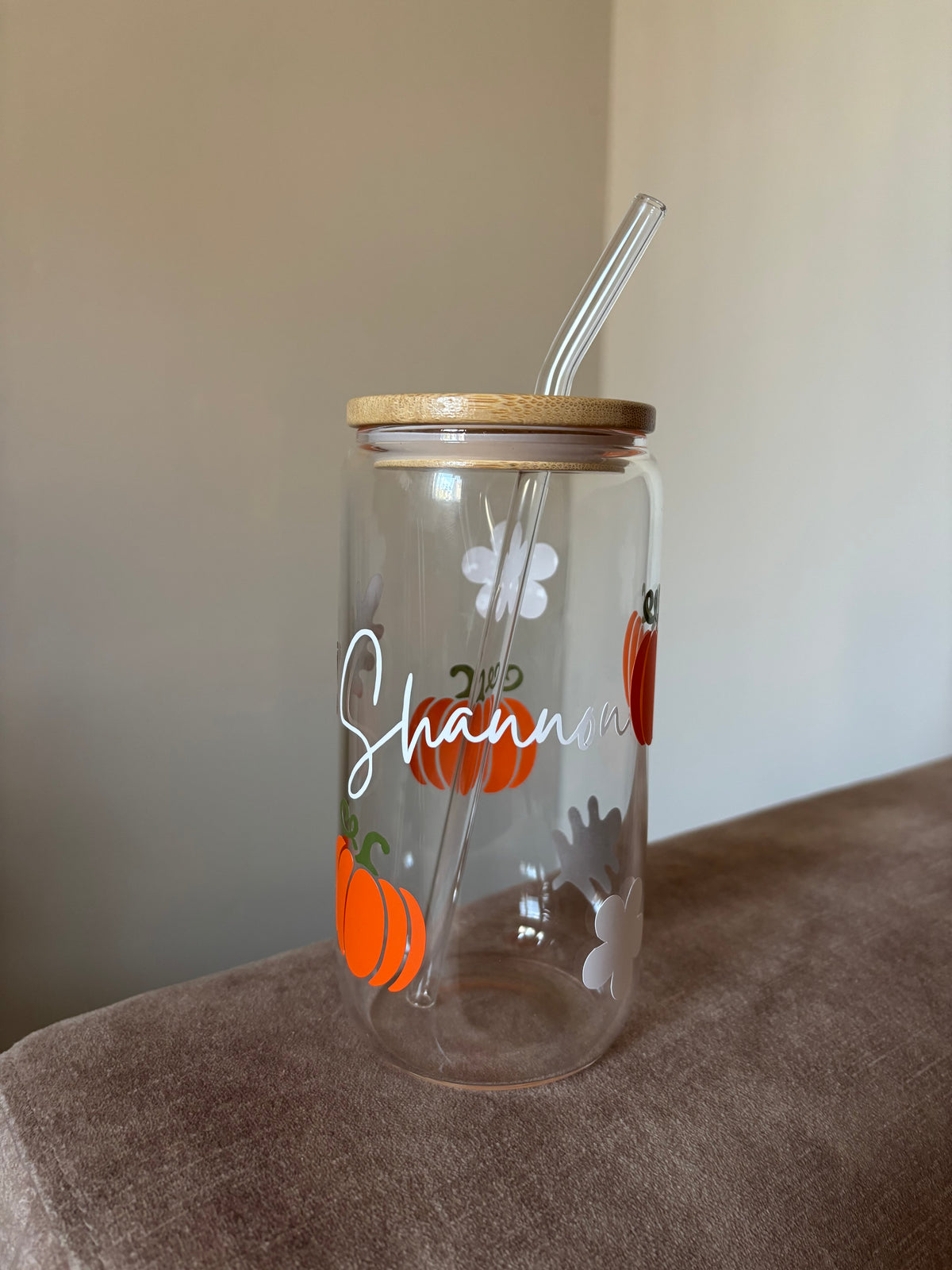 Personalised Pumpkin Patch Cup