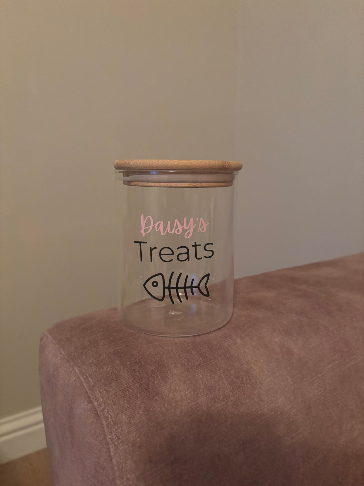 Personalised Pet Treat Jar
