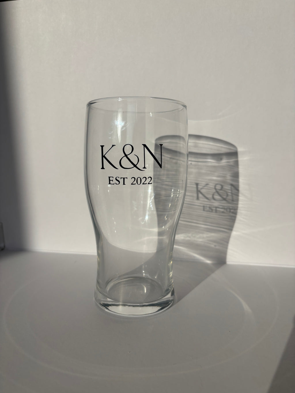 Personalised Initial Pint Glass