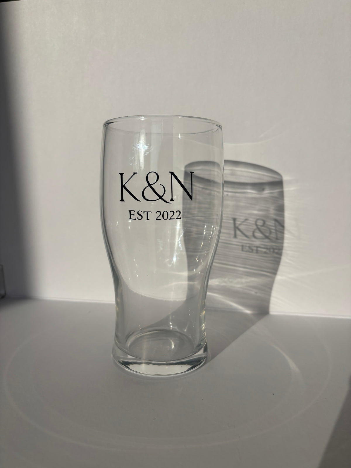 Personalised Initial Pint Glass