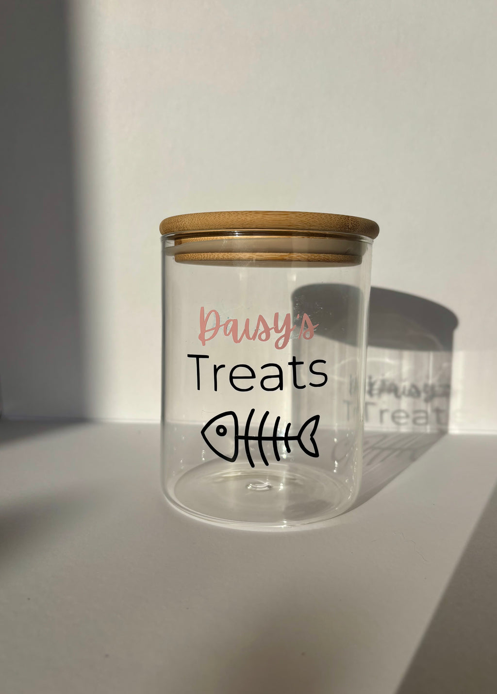 Personalised Pet Treat Jar