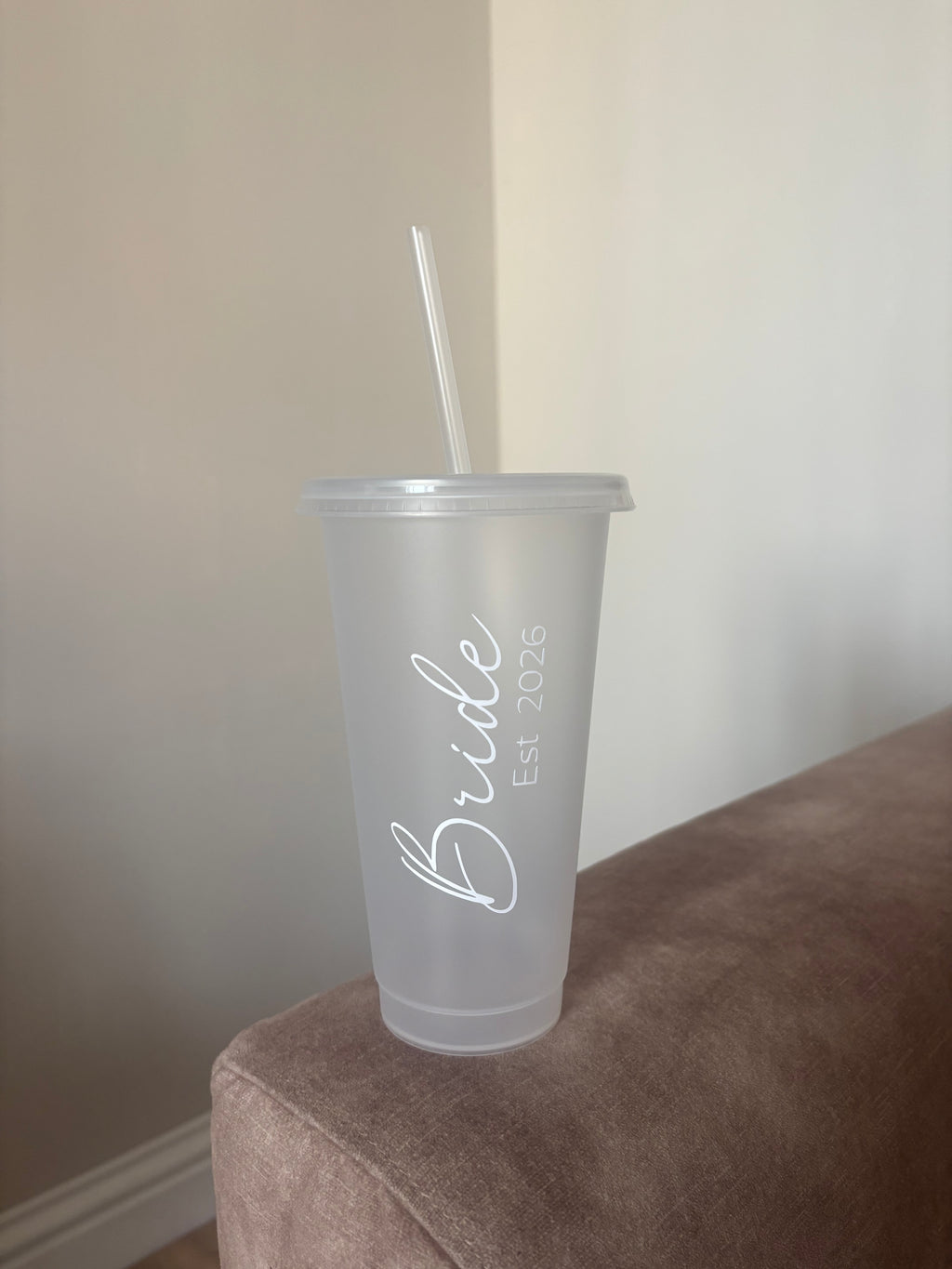 Bride Est. Year Cold Cup