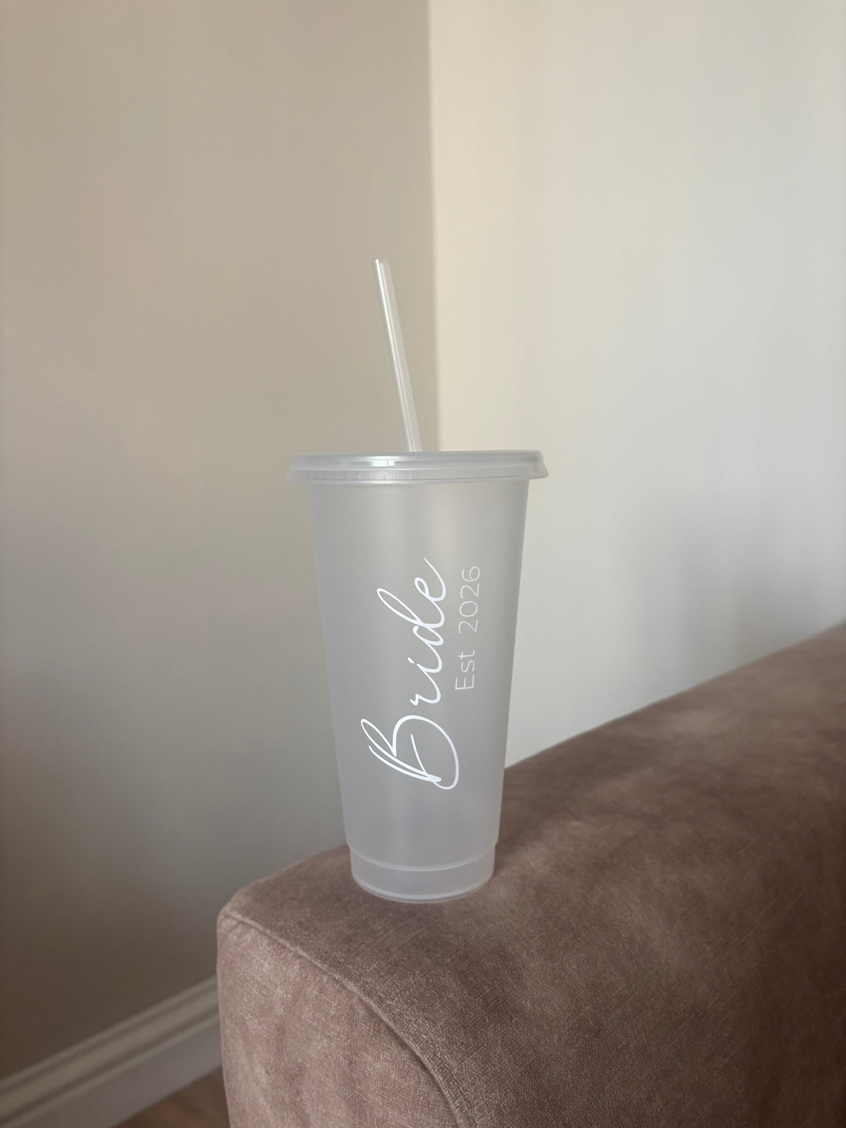 Bride Est. Year Cold Cup