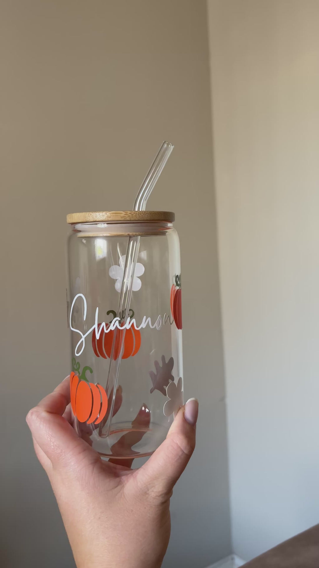 Personalised Pumpkin Patch Cup